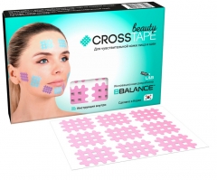 Кросс тейпы для лица CROSS TAPE BEAUTY 2,1 см x 2,7 см (размер А) сакура