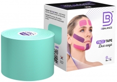 Тейп для лица BB FACE TAPE™ 5 см × 5 м хлопок мята