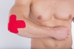 Тейп кинезио BBTape 5см x 5м красный