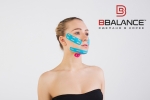 Перфорированный тейп для лица BB LYMPH FACE™ 10 см × 5 м розовый