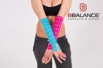 Перфорированный тейп для тела BB LYMPH TAPE™ 7,5 см × 5 м голубой