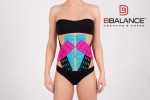 Перфорированный тейп для тела BB LYMPH TAPE™ 7,5 см × 5 м бежевый