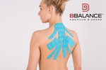 Перфорированный тейп для тела BB LYMPH TAPE™ 10 см × 5 м голубой