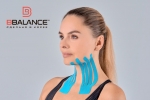 Кинезио тейп для лица BBTape 5см x 5 м шелк голубой (FACE PACK ICE)