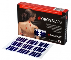 Кросс тейпы BB CROSS TAPE™ 2,1 см x 2,7 см (размер А) синий