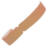 Кинезио тейп преднарезанный в рулоне Pre-cut BBTape™ 5см x 5 м бежевый
